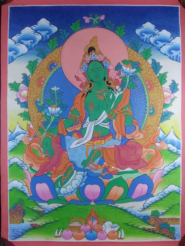 Divinité de la nature – Tara Verte