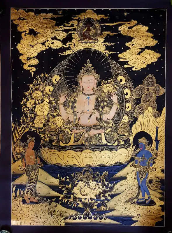 Avalokiteshvara Thangka Painting