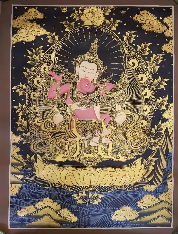 Peinture de Thangka de Vajrasattva