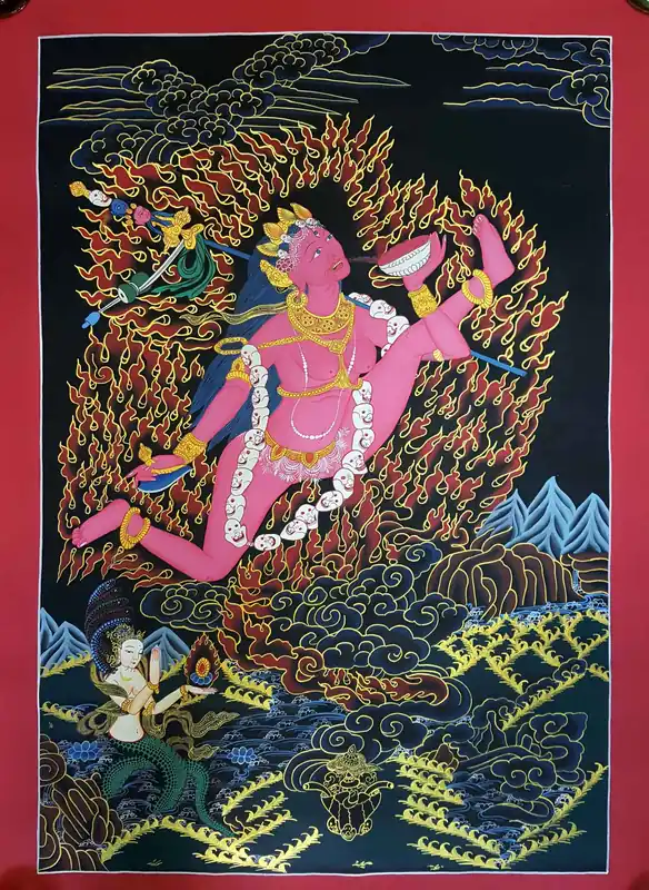 Thangka d’Aakash Jogni Vidhayadhari