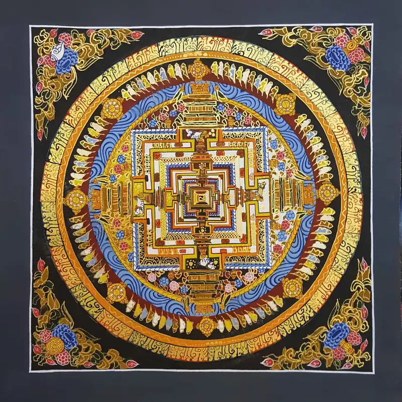 Le Mandala noir de Kalachakra