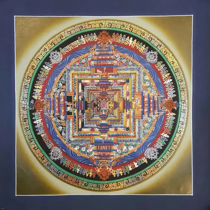 Mandala traditionnel du Kalachakra