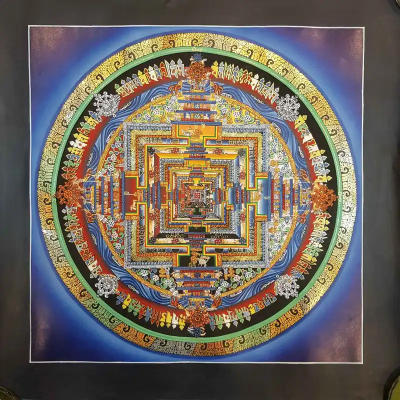 Mandala bouddhiste du Kalachakra