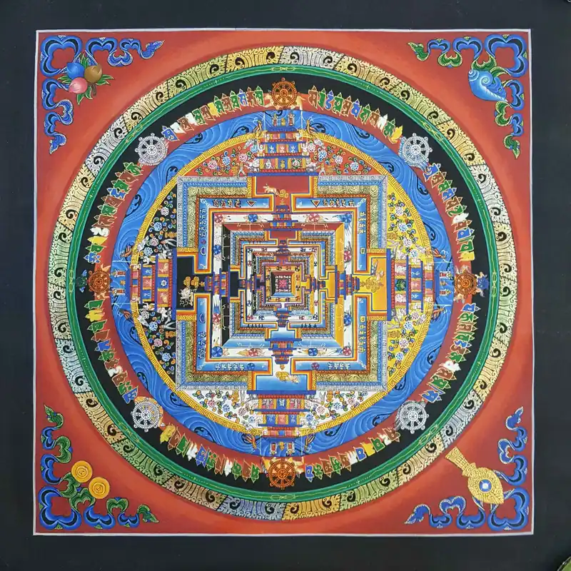 Le Mandala Rouge de Kalachakra