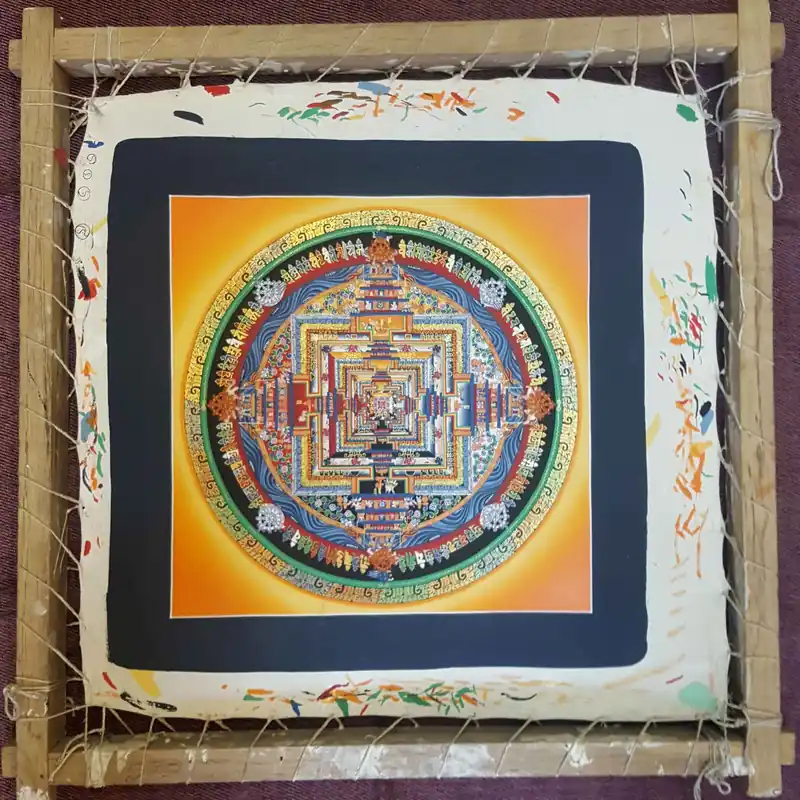 Le Mandala Kalachakra Jaune