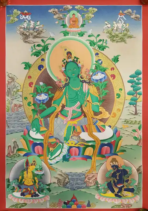 Green Tara – Bodhisattva féminine
