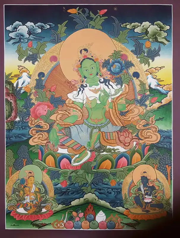 Déité de la Sagesse – Tara Verte