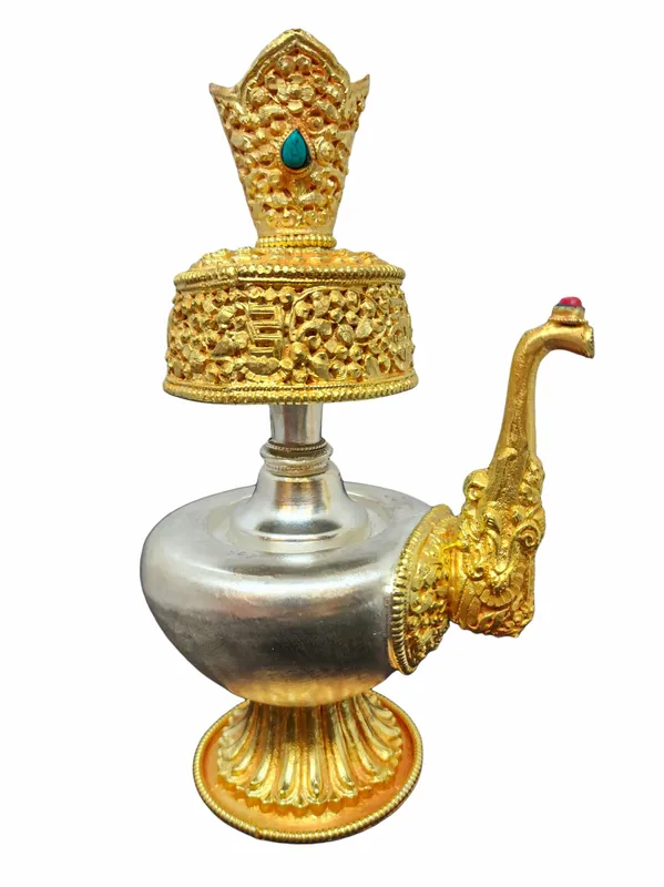 Ensemble de bols d’offrande Bhumpa-Bhumba en cuivre