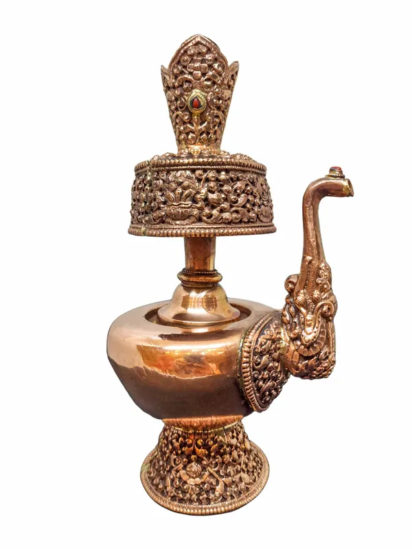 Ensemble de bols d’offrande Bhumpa-Bhumba en cuivre