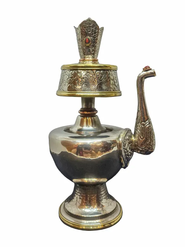 Ensemble de bols d’offrande Bhumpa-Bhumba en cuivre