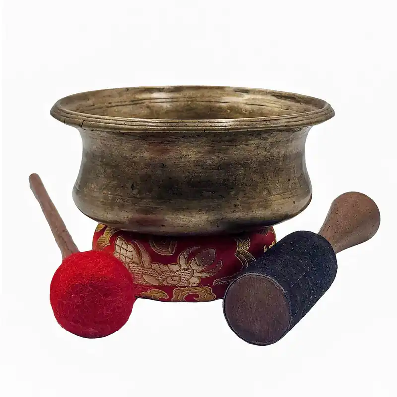 Sept bols en bronze chantants pour la méditation