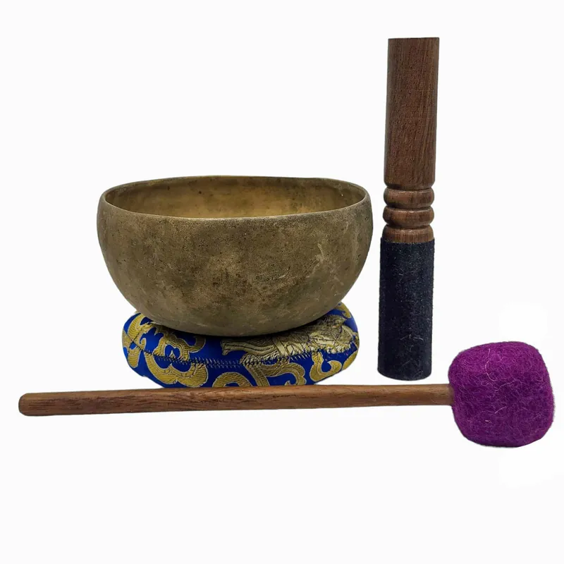 Bol chantant Kopre – Outil de méditation en bronze à sept