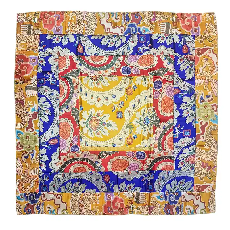 Nappe en coton fabriquée à la main au Népal