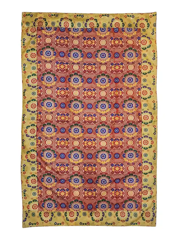 Nappe en coton au design unique du Népal