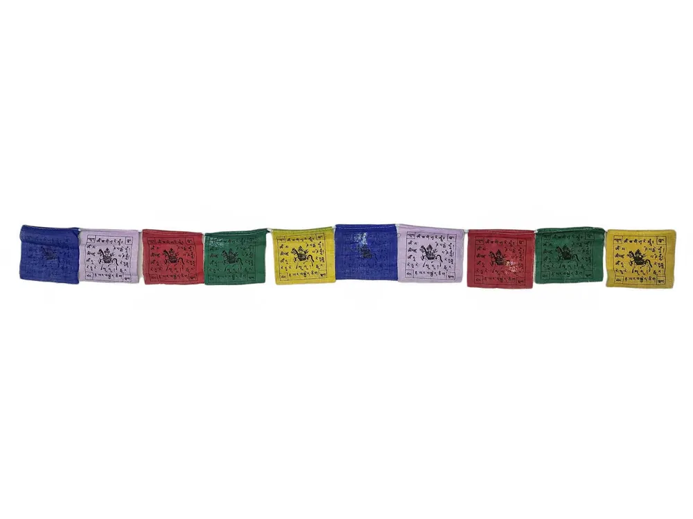 Drapeaux de prière en coton tibétain pour la paix