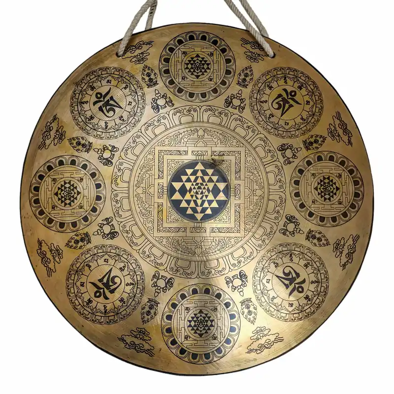Gong en bronze de haute qualité transformateur – 43 cm pour la guérison et la méditation
