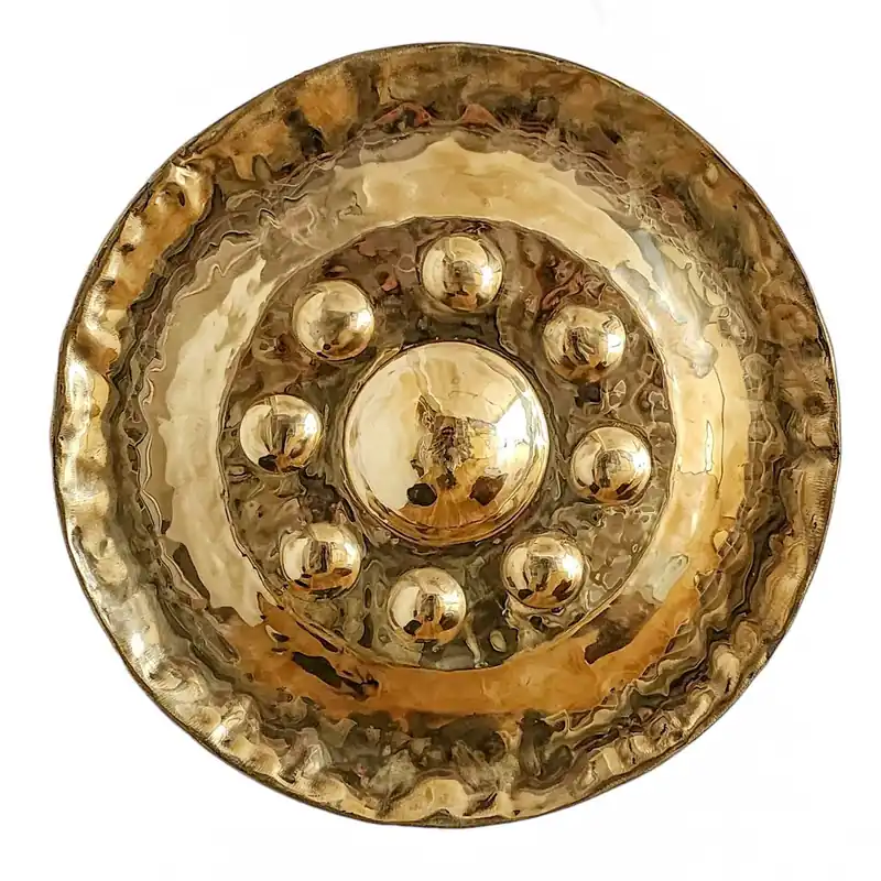 Gong en bronze sacré pour une résonance profonde et la guérison – 60 cm