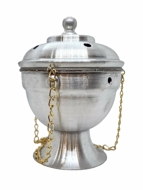 Brûleur d’encens suspendu en cuivre pour la méditation