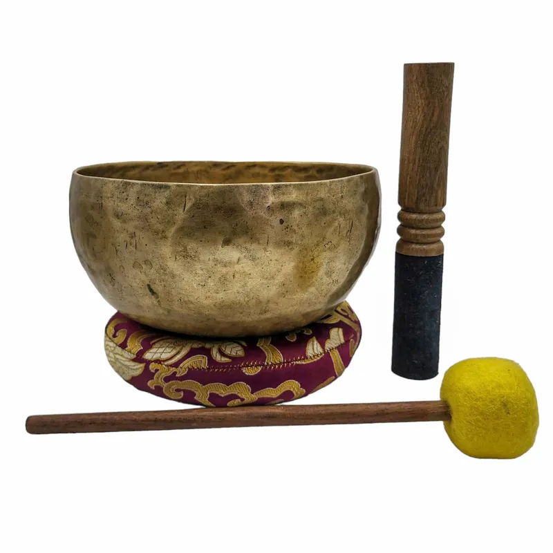 Bol chantant Kopre avec finition antique