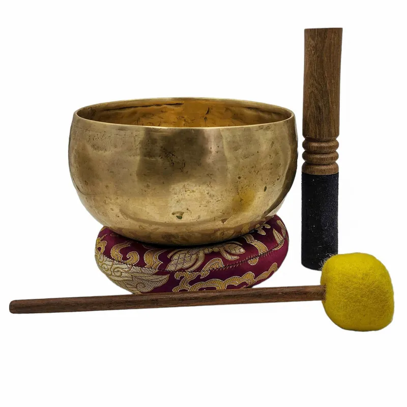 Bol chantant Kopre à finition antique, battu à la main