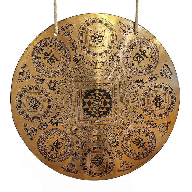 Gong tibétain – Gong plat
