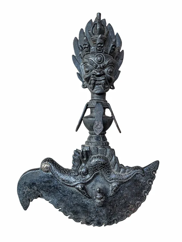 Kartika en fer – Outil rituel bouddhiste