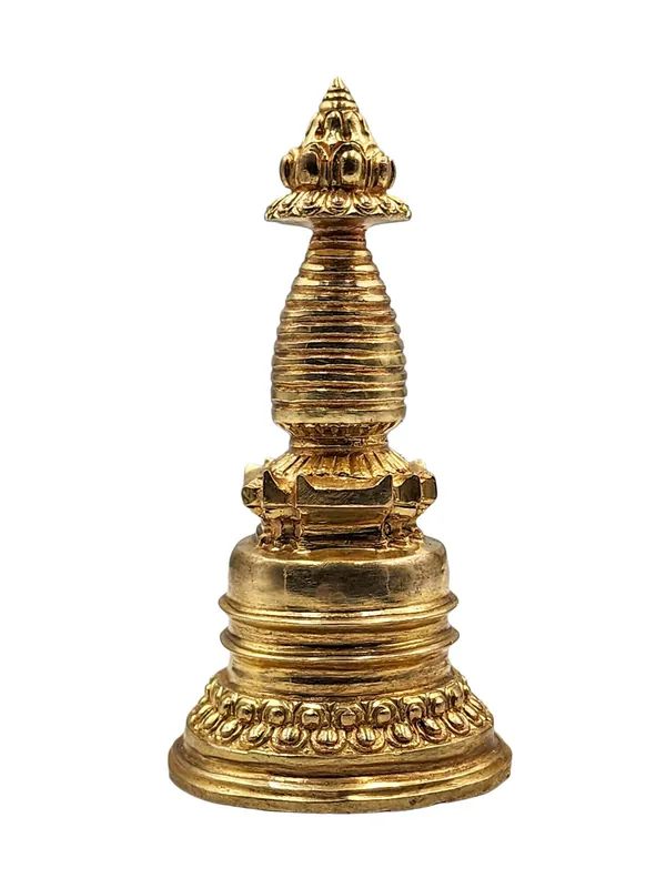 Stupa plaqué or