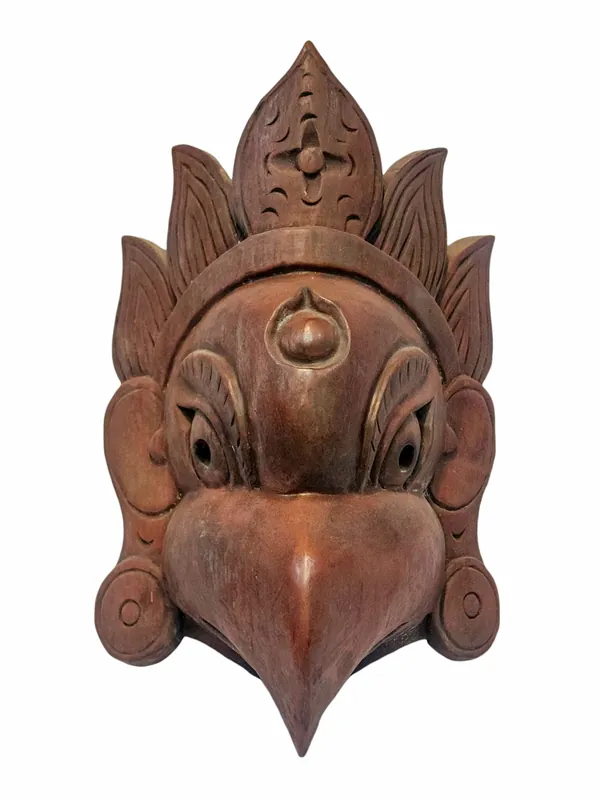Masque en bois de Garuda – Protecteur spirituel aigle