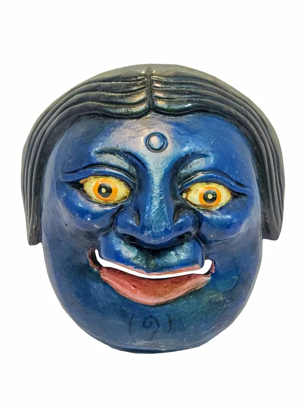 Haut-relief en bois de Vajrayana