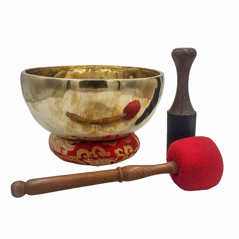 Bol chantant Jambati – Sept métaux en bronze