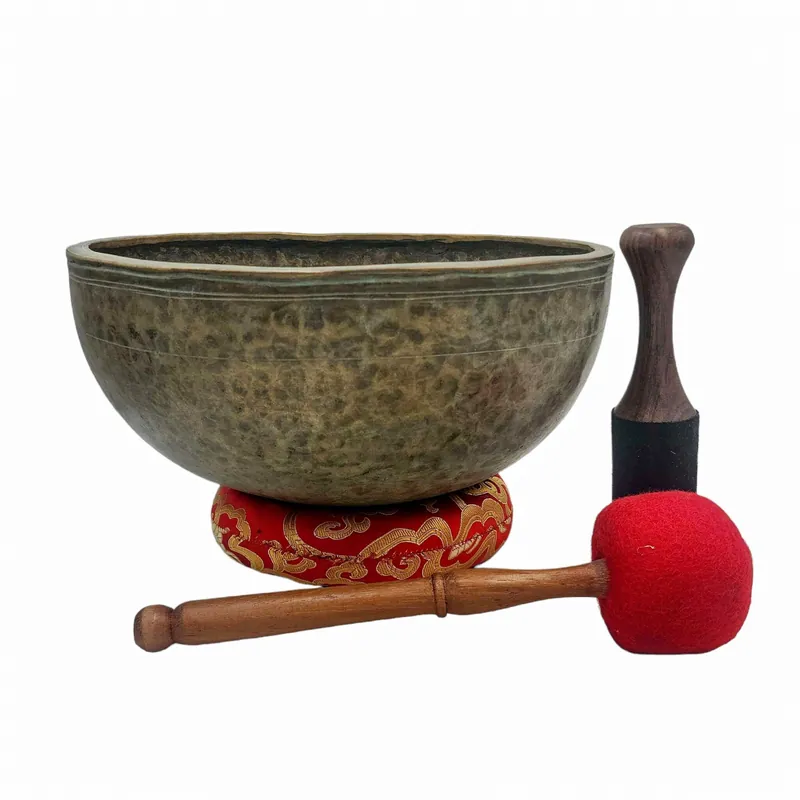 Bol chantant Jambati – Sept métaux en bronze