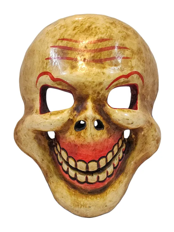 Masque en bois des Seigneurs : Gardiens de la Vie