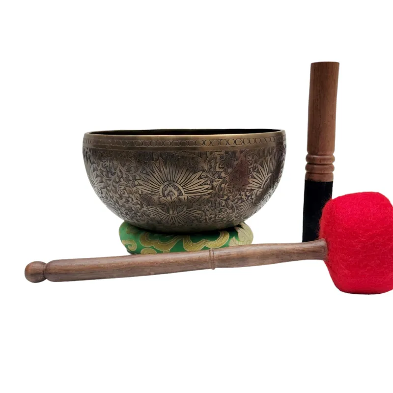 Bol chantant Jambati – Sept bronzes, chakra du cœur