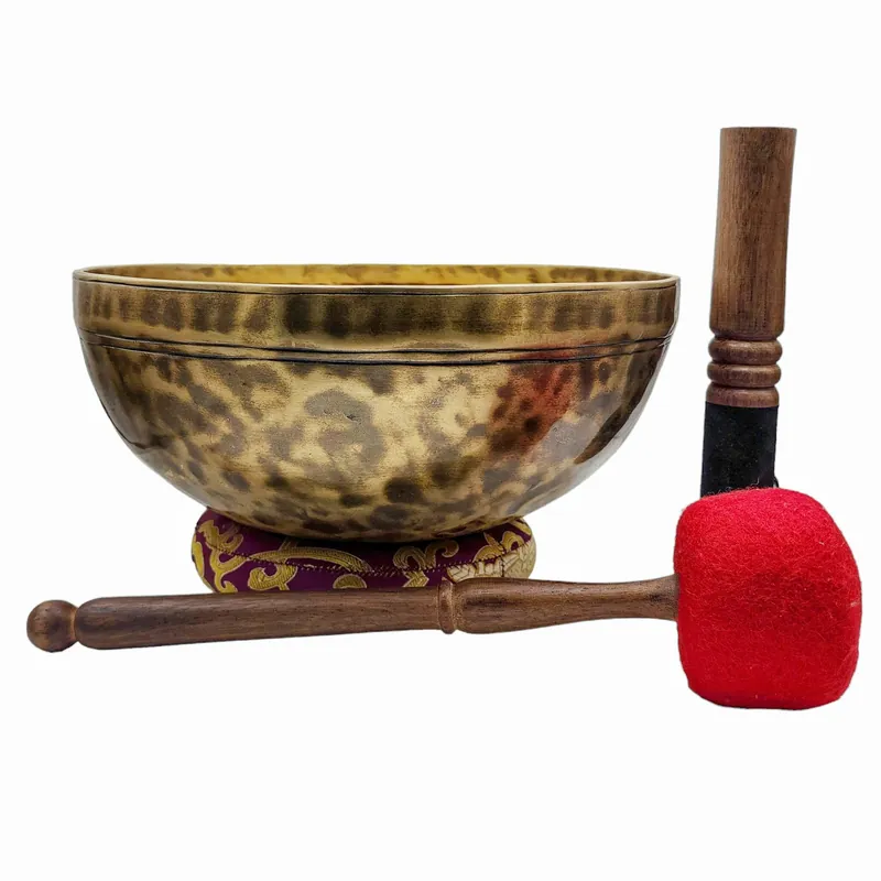 Bol chantant Jambati – Sept métaux en bronze