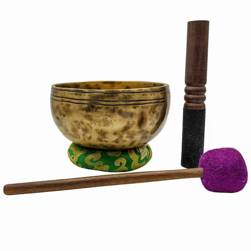 Bol chantant Jambati – Sept métaux en bronze