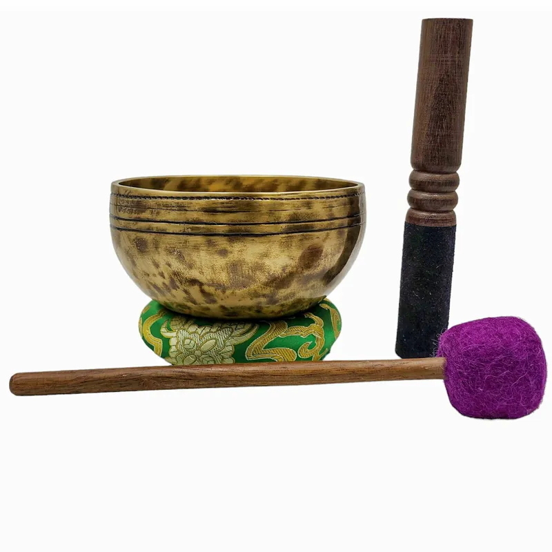 Bol chantant Jambati – Sept métaux en bronze
