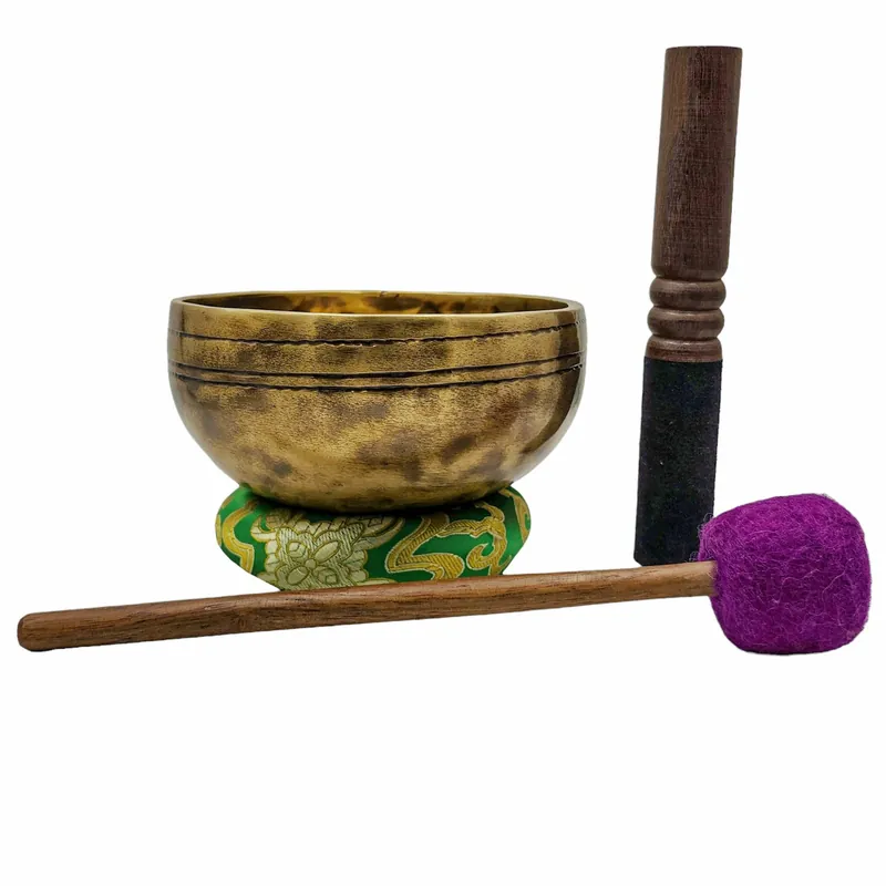 Bol Chantant Jambati – Sept Métaux en Bronze