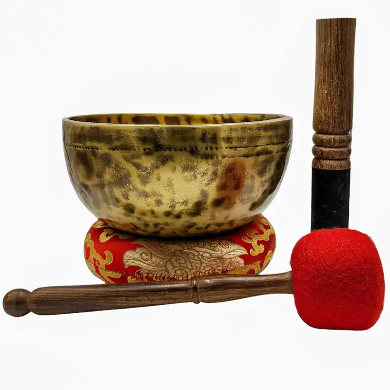 Bol chantant Jambati – Sept métaux en bronze