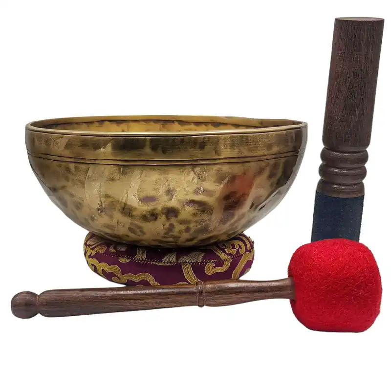 Bol chantant Jambati – Sept métaux en bronze