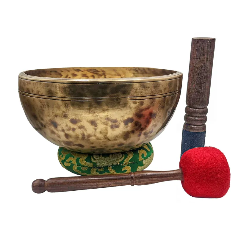 Bol chantant Jhumka en sept bronzes