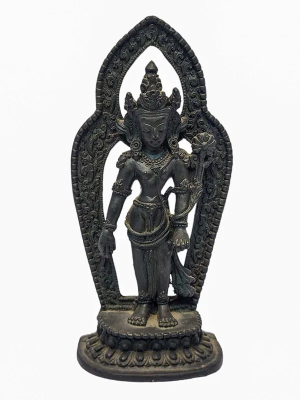 Statue de Tara en résine – Embodement de la compassion et de la protection