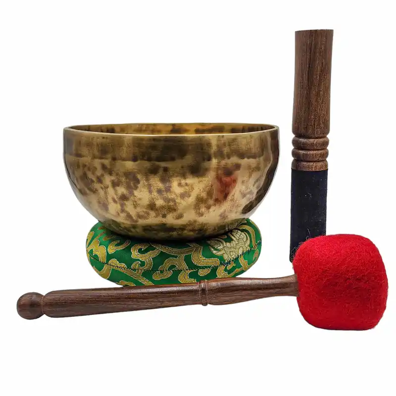 Bol chantant Jambati – Sept métaux en bronze