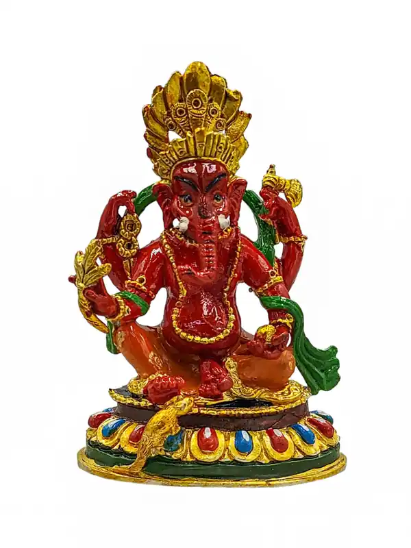 Statue miniature en cuivre faite à la main – Écarteur d’obstacles et Dieu de la sagesse
