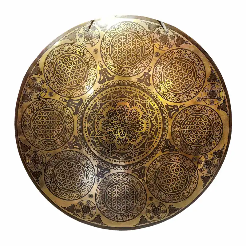 Gong en bronze pour la méditation