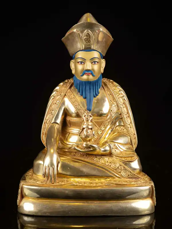 Statue en cuivre de Zhabdrung Rinpoche – Chef-d’œuvre dévotionnel du Bhoutan