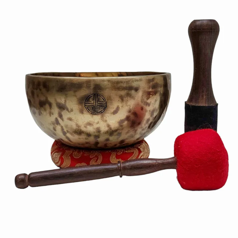 Sept bols en bronze pleine lune pour les rituels