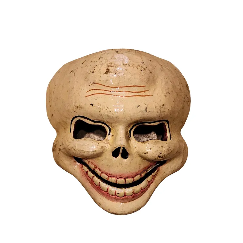 Masque de crâne Citipati – Symbole de gardien en bois
