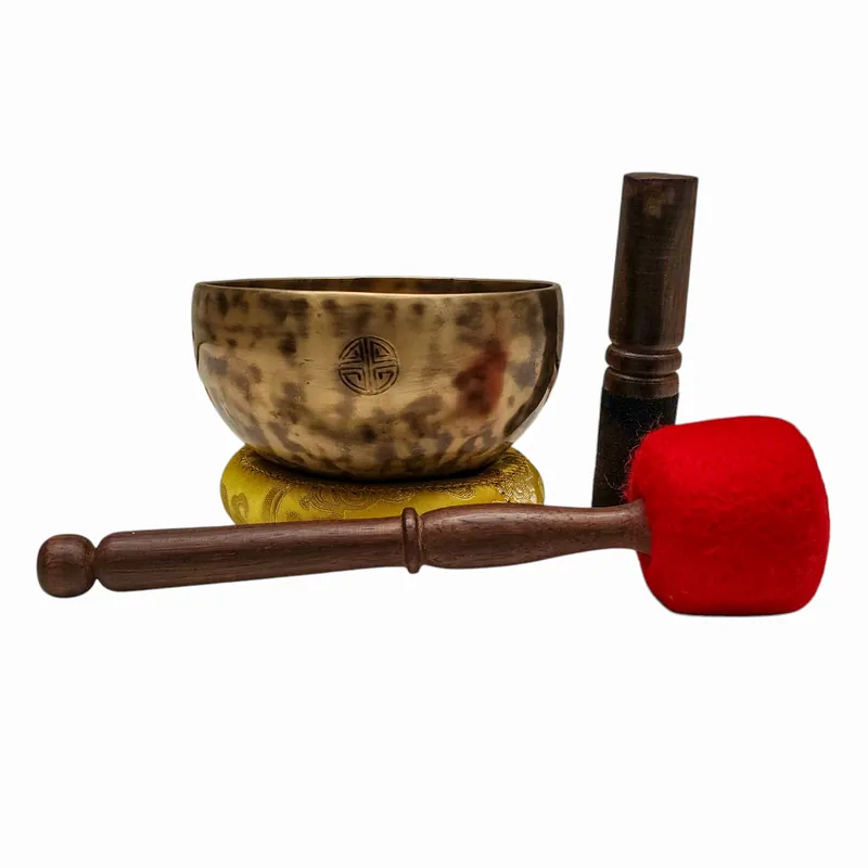 Sept bols en bronze plein lune pour rituels