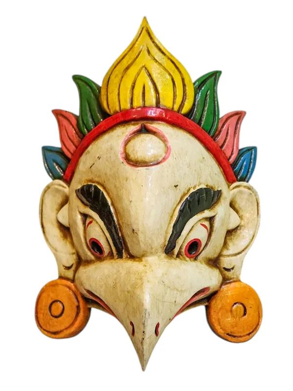 Masque en bois de Garuda – Protecteur Eagle Divin