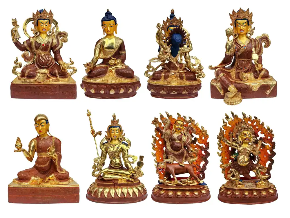Statue en cuivre de Dorje Drolo – 33 cm, Protecteur